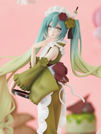 Vocaloid SweetSweets Series Hatsune Miku (Matcha Green Tea Parfait) Figure Gallery Image 2