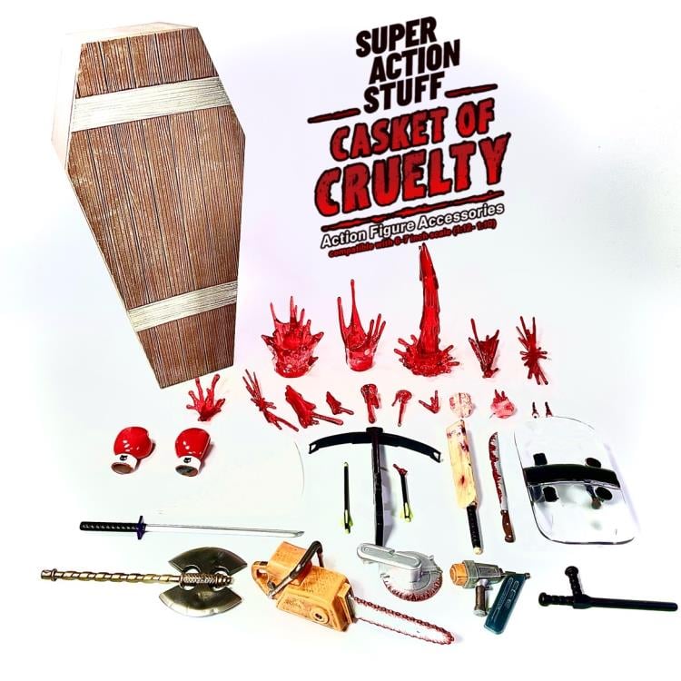 Super Action Stuff Casket of Cruelty Action Figure Accessory Set Gallery Image 3