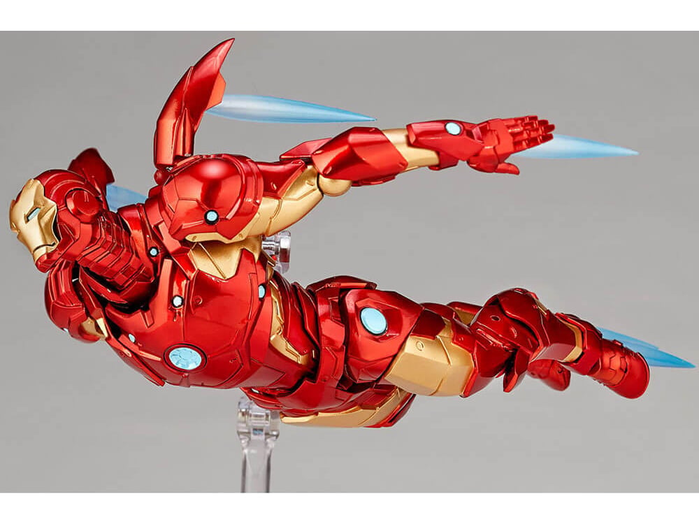 Marvel Amazing Yamaguchi Revoltech No.013 Iron Man (Bleeding Edge