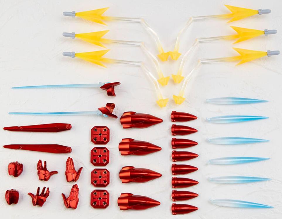 Marvel Amazing Yamaguchi Revoltech No.013 Iron Man (Bleeding Edge Armor) Action Figure (Reissue) Gallery Image 14