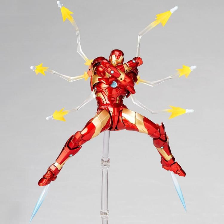 Marvel Amazing Yamaguchi Revoltech No.013 Iron Man (Bleeding Edge
