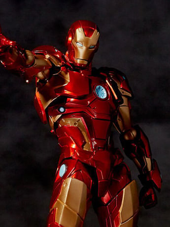 Marvel Amazing Yamaguchi Revoltech No.013 Iron Man (Bleeding Edge