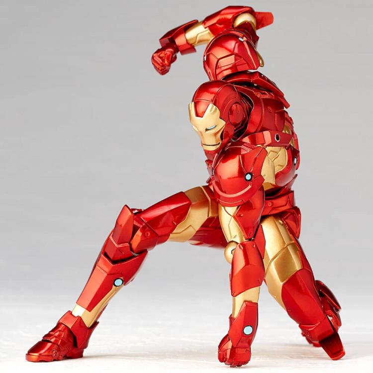 Marvel Amazing Yamaguchi Revoltech No.013 Iron Man (Bleeding Edge Armor) Action Figure (Reissue) Gallery Image 13