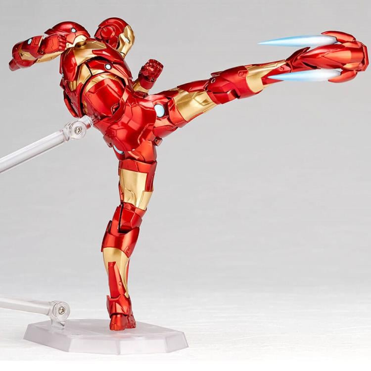 Marvel Amazing Yamaguchi Revoltech No.013 Iron Man (Bleeding Edge