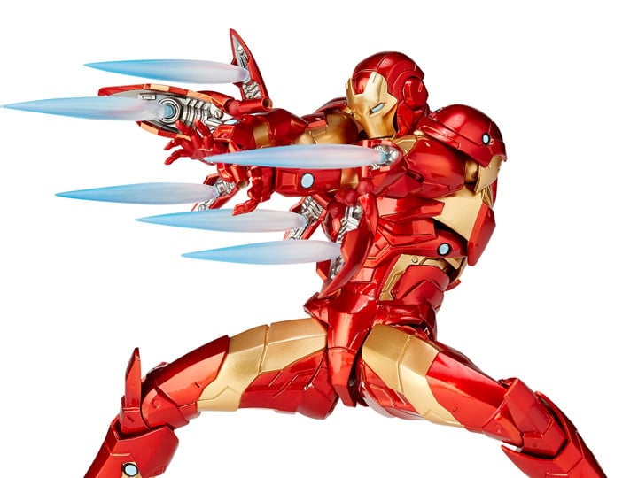 Marvel Amazing Yamaguchi Revoltech No.013 Iron Man (Bleeding Edge
