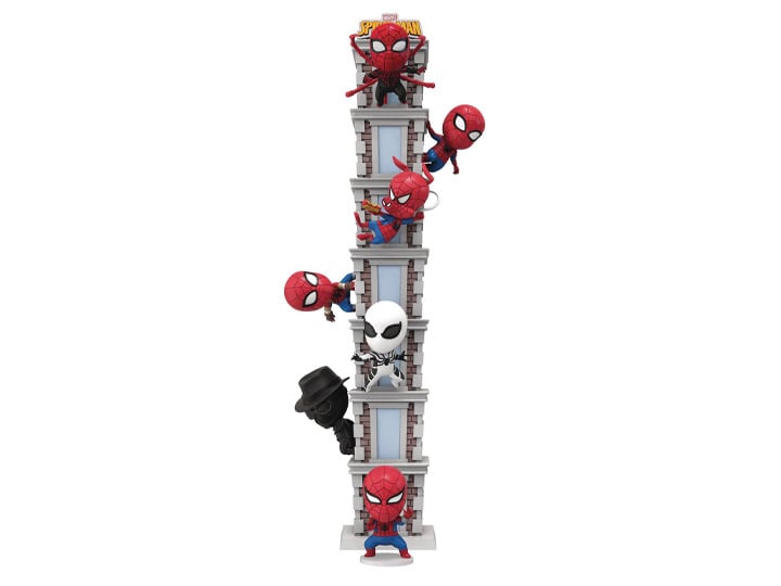 Spider-Man 60th Anniversary Mini Egg Attack MEA-037 Box of 6 Random Figures Gallery Image 1