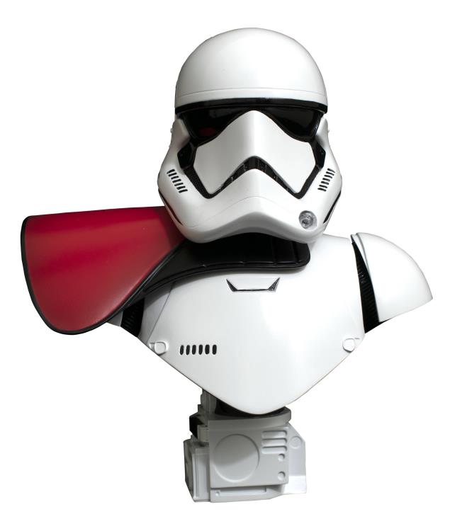 Star Wars: The Force Awakens Legends in 3D First Order Stormtrooper Officer SDCC 2022 Exclusive 1/2 Scale Bust Gallery Image 3