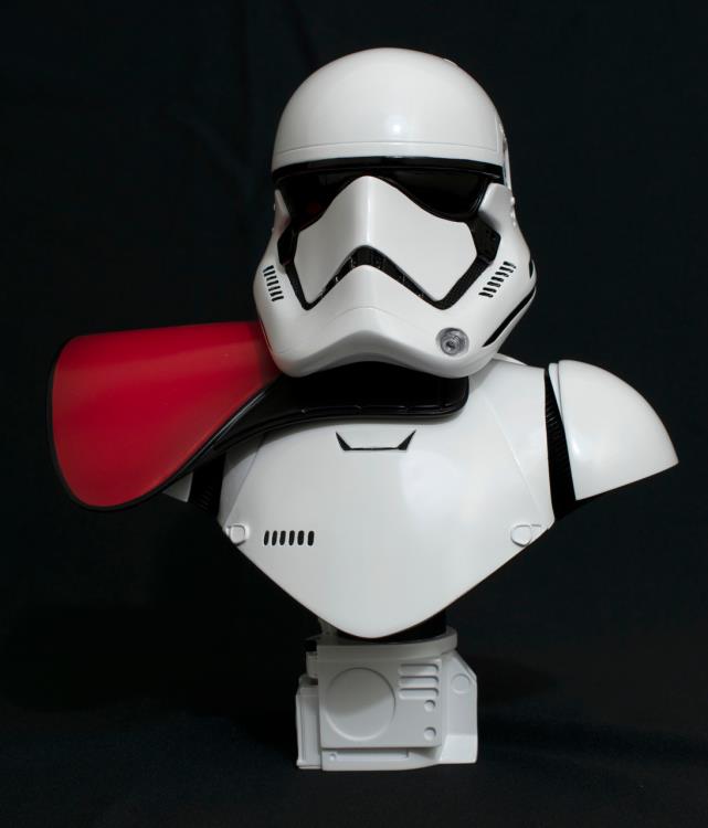 Star Wars: The Force Awakens Legends in 3D First Order Stormtrooper Officer SDCC 2022 Exclusive 1/2 Scale Bust Gallery Image 5