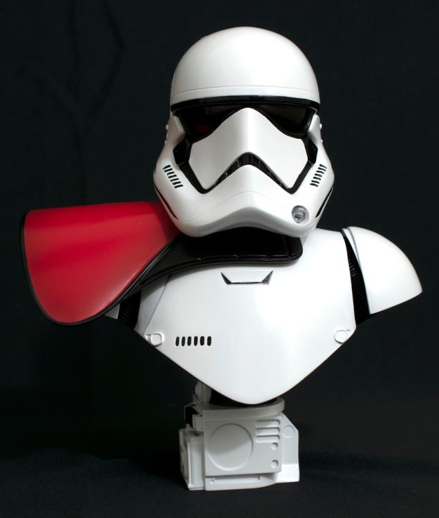 Star Wars: The Force Awakens Legends in 3D First Order Stormtrooper Officer SDCC 2022 Exclusive 1/2 Scale Bust Gallery Image 4