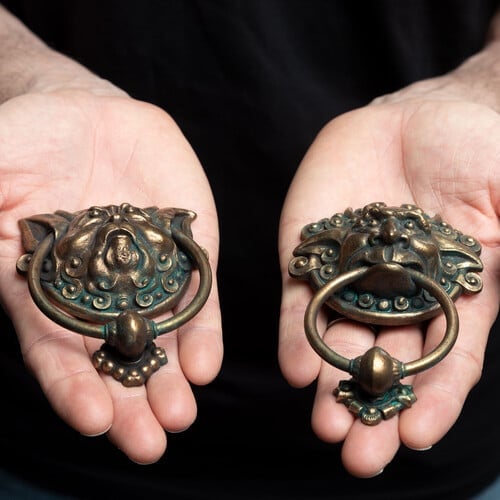 Labyrinth Door Knockers 1/6 Scale Prop Replicas Gallery Image 7