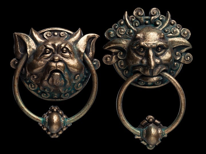 Labyrinth Door Knockers 1/6 Scale Prop Replicas Gallery Image 1