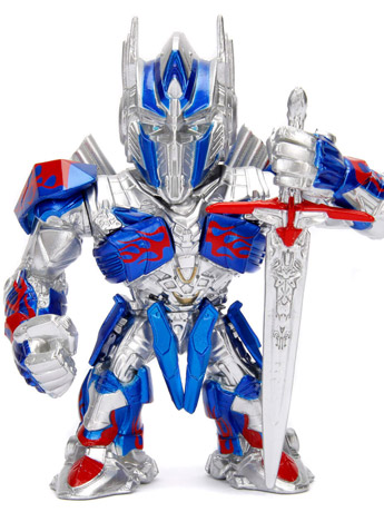 Transformers: The Last Knight MetalFigs Optimus Prime 4" Figure Gallery Image 2