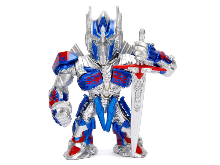 Transformers: The Last Knight MetalFigs Optimus Prime 4" Figure Gallery Image 1