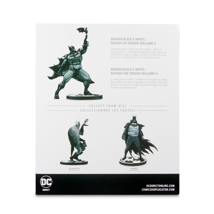 Batman Black and White Batman (Freddie E. Williams) 1/10 Scale Statue Gallery Image 12