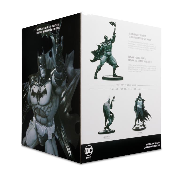 Batman Black and White Batman (Freddie E. Williams) 1/10 Scale Statue Gallery Image 11