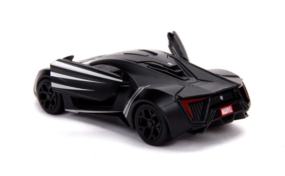 Marvel Hollywood Rides Black Panther 1/32 Scale Lykan Hypersport Gallery Image 6