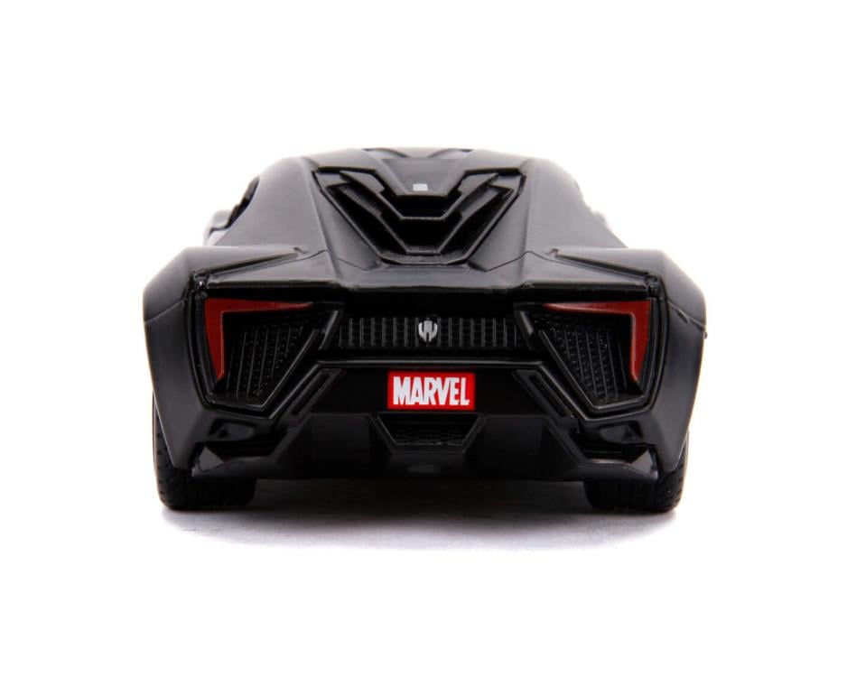 Marvel Hollywood Rides Black Panther 1/32 Scale Lykan Hypersport Gallery Image 4