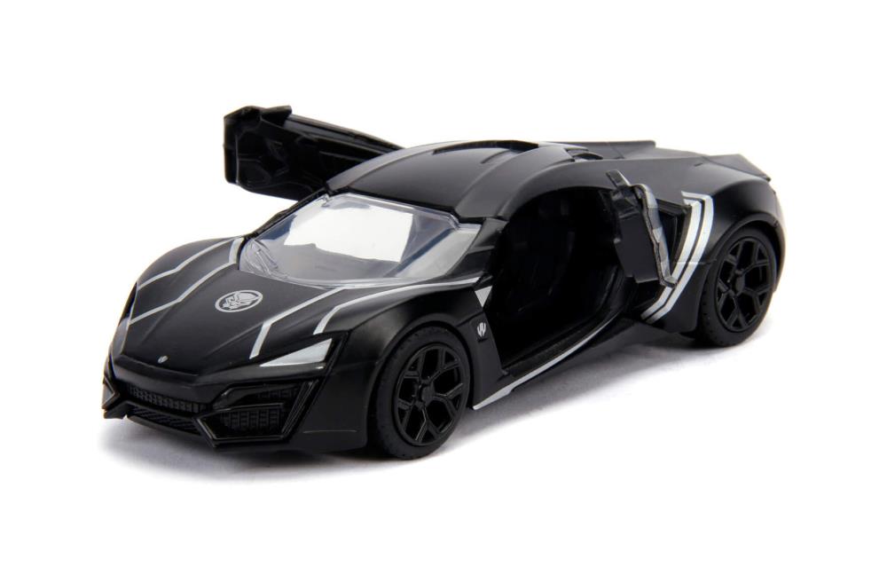 Marvel Hollywood Rides Black Panther 1/32 Scale Lykan Hypersport Gallery Image 5