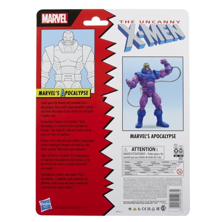 The Uncanny X-Men Marvel Legends Retro Collection Marvel's Apocalypse Action Figure Gallery Image 10