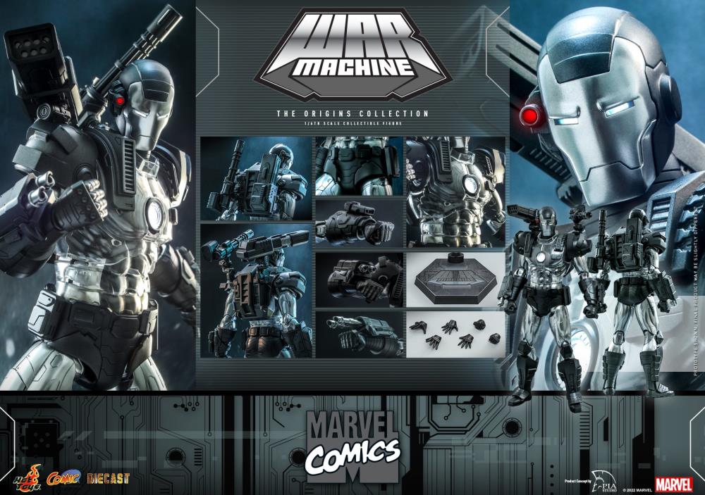 Marvel Comics CMS013D47 War Machine 1/6th Scale Collectible Figure Gallery Image 18