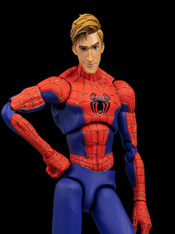 Spider-Man: Into the Spider-Verse SV-Action Peter B. Parker (Standard Ver.) Figure (Reissue) Gallery Image 2