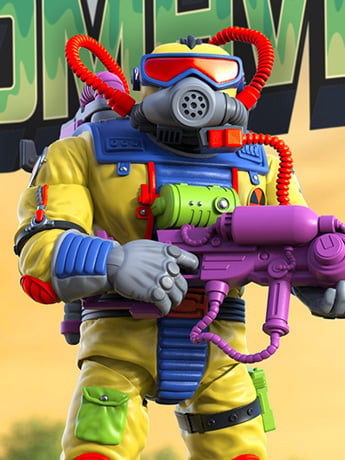 Toxic Crusaders ULTIMATES! Radiation Ranger Action Figure