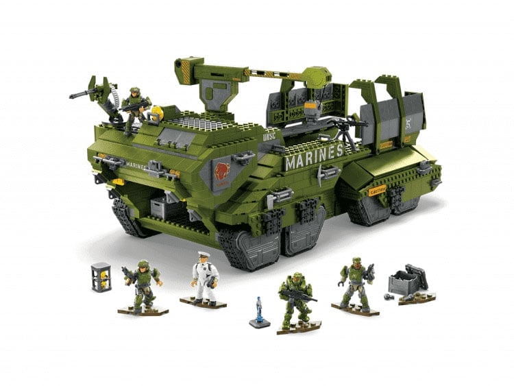 Halo Mega Construx UNSC Elephant Sandtrap Gallery Image 3