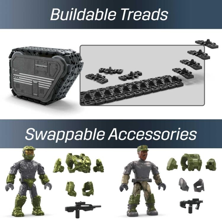 Halo Mega Construx UNSC Elephant Sandtrap Gallery Image 7