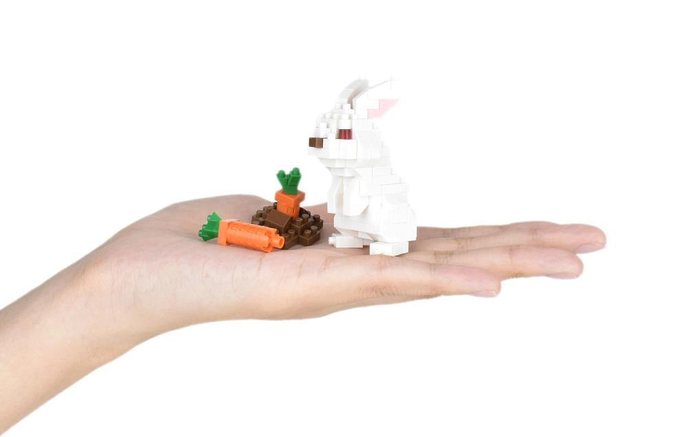 Nanoblock Animals Collection Series Rabbit Gallery Image 5