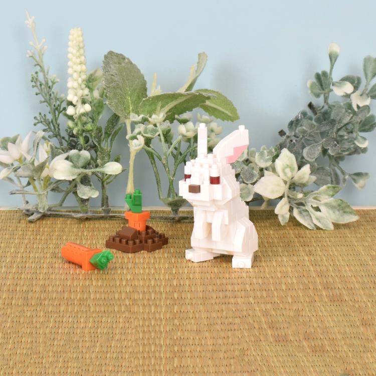 Nanoblock Animals Collection Series Rabbit Gallery Image 6