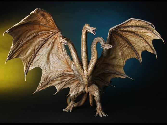 Godzilla: King of the Monsters Toho Daikaiju Series King Ghidorah Gallery Image 3