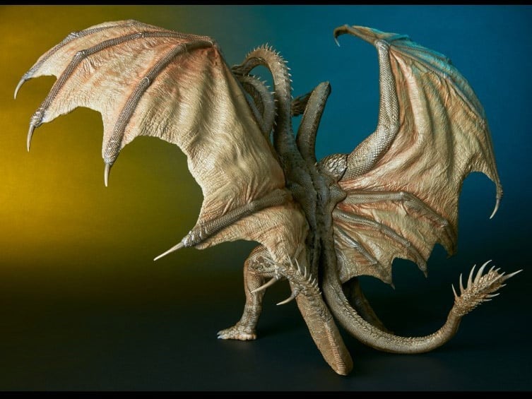 Godzilla: King of the Monsters Toho Daikaiju Series King Ghidorah Gallery Image 6