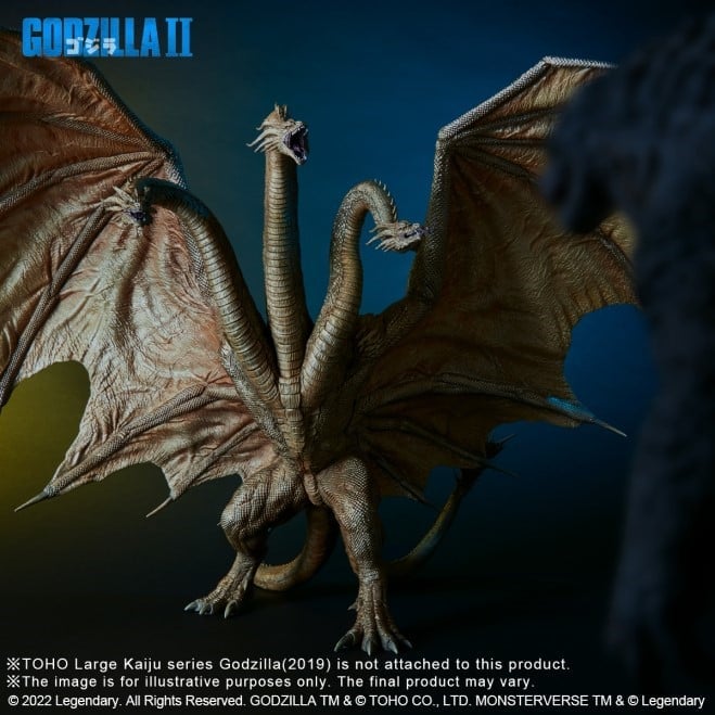 Godzilla: King of the Monsters Toho Daikaiju Series King Ghidorah Gallery Image 9
