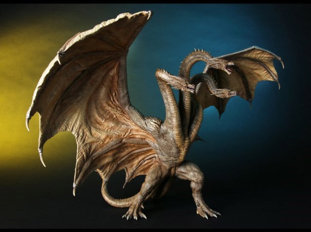 Godzilla: King of the Monsters Toho Daikaiju Series King Ghidorah Gallery Image 5