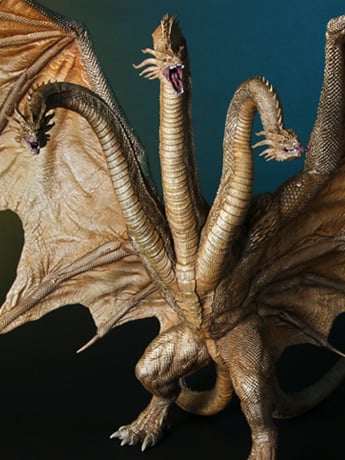 Godzilla: King of the Monsters Toho Daikaiju Series King Ghidorah Gallery Image 2