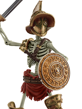 EPIC H.A.C.K.S. Gladiator Skeleton 1/12 Scale Figure Gallery Image 2