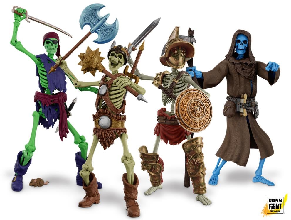 EPIC H.A.C.K.S. Barbarian Skeleton 1/12 Scale Figure Gallery Image 4
