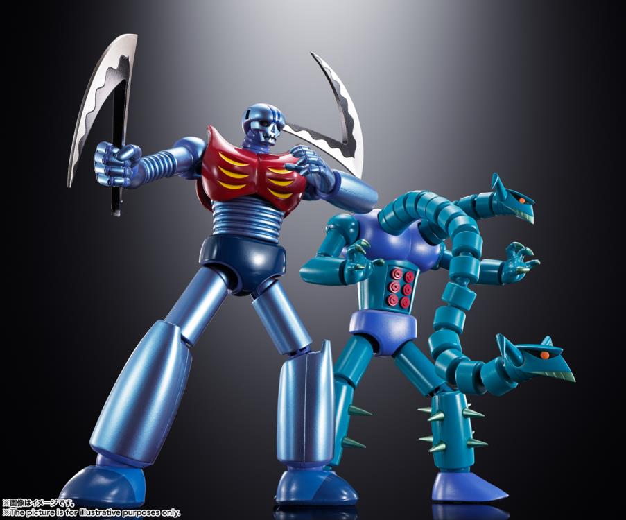 Mazinger Z Soul of Chogokin GX-25R Garada K-7 & GX-26R Doublas M-2 Gallery Image 12