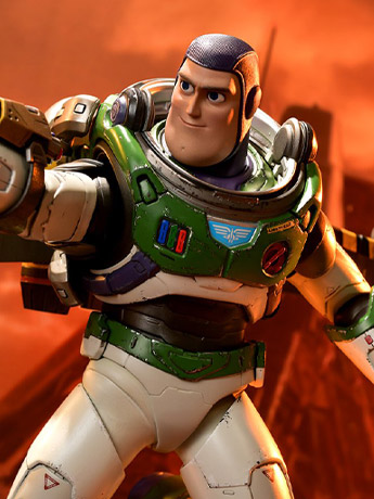 Lightyear MMS635 Buzz Lightyear (Space Ranger Alpha) Deluxe 1/6th Scale Collectible Figure Gallery Image 2