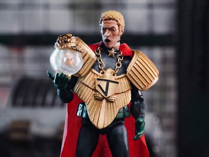 2000 AD Exquisite Mini Series Chief Judge Caligula 1:18 Scale PX Previews Exclusive Figure Gallery Image 1