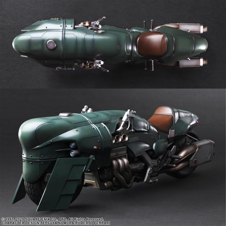 Final Fantasy VII: Remake Play Arts Shinra Elite Security Officer and Motorcycle Set Gallery Image 9
