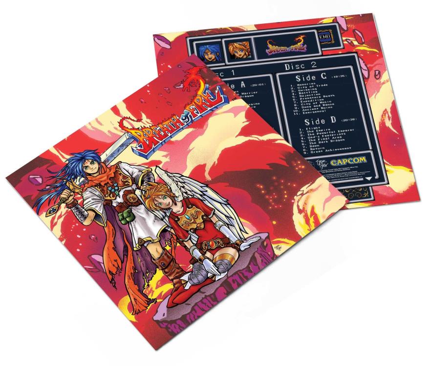 Breath of Fire Original Video Game Soundtrack Vinyl 2XLP Gallery Image 3