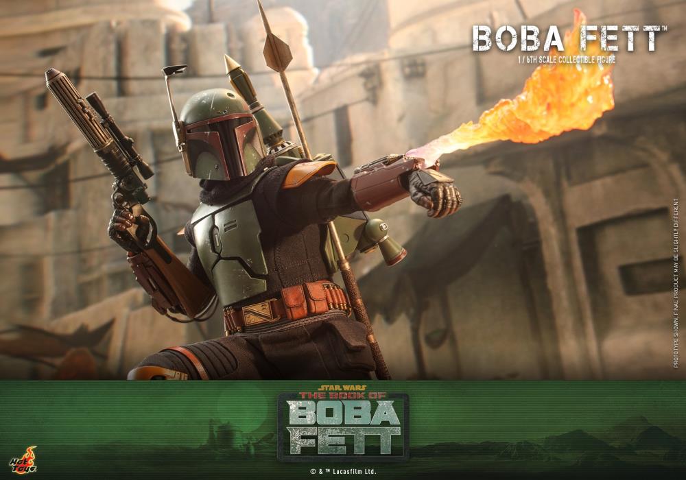 Star Wars: The Book of Boba Fett TMS078 Boba Fett 1/6th Scale Collectible Figure Gallery Image 17