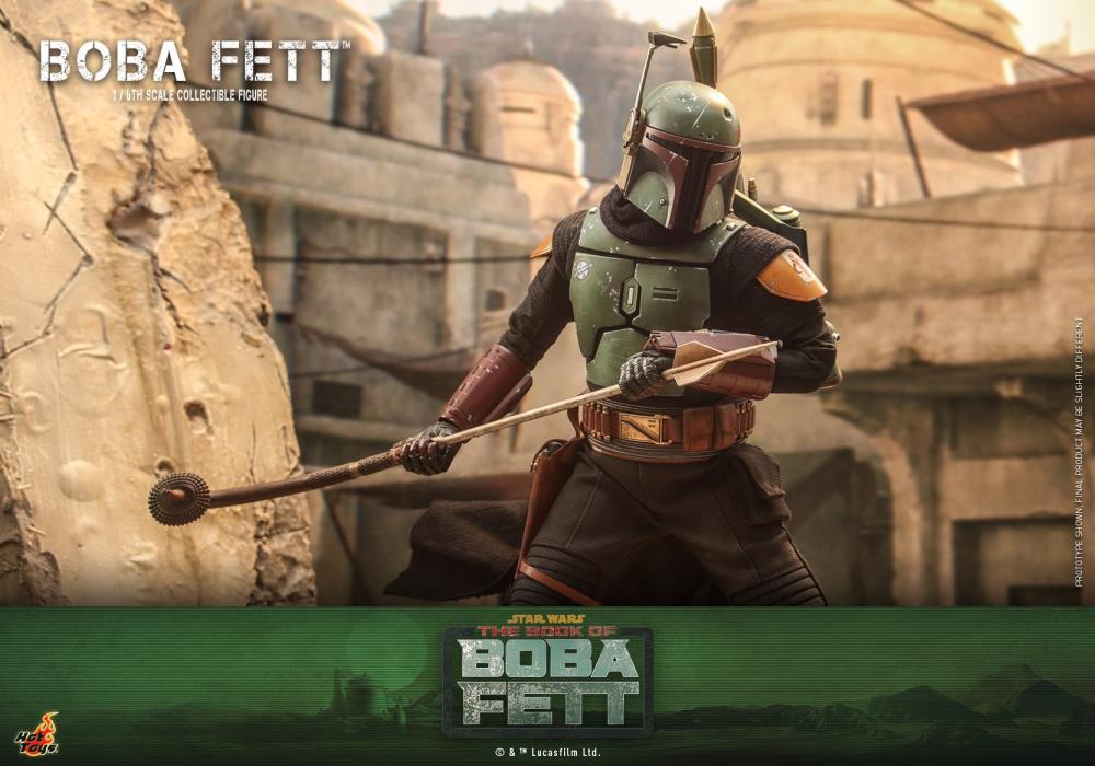 Star Wars: The Book of Boba Fett TMS078 Boba Fett 1/6th Scale Collectible Figure Gallery Image 16
