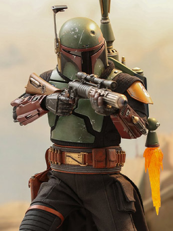 Star Wars: The Book of Boba Fett TMS078 Boba Fett 1/6th Scale Collectible Figure Gallery Image 2
