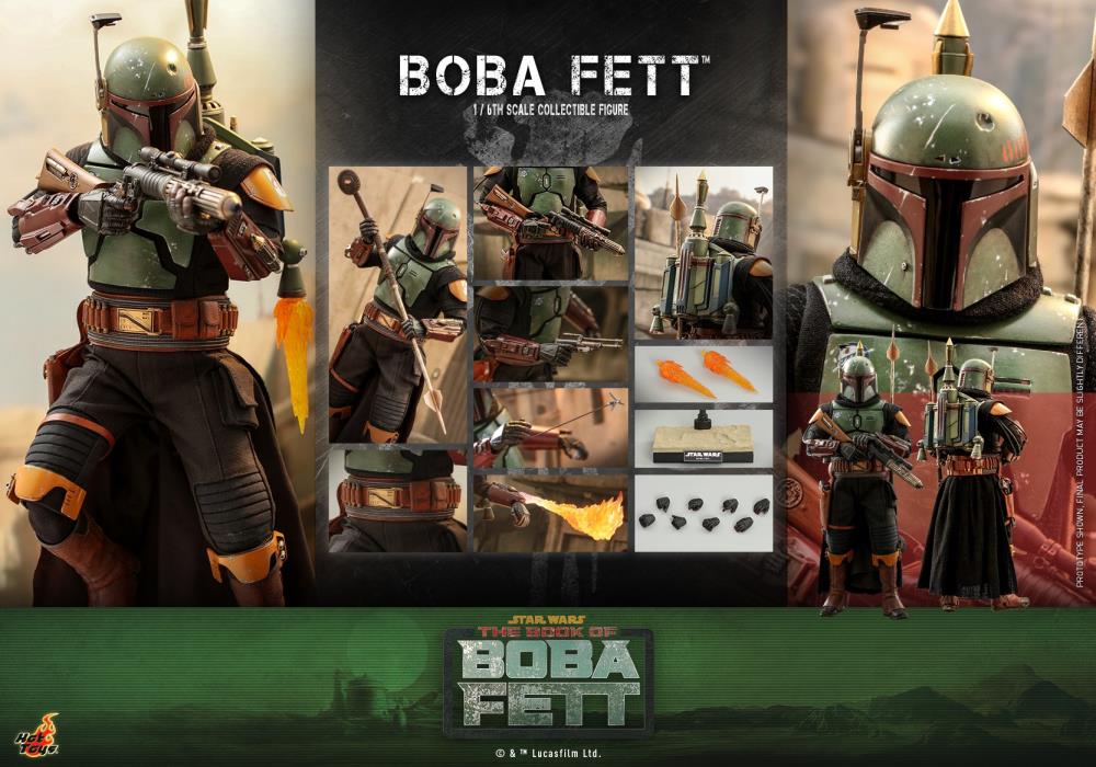Star Wars: The Book of Boba Fett TMS078 Boba Fett 1/6th Scale Collectible Figure Gallery Image 18