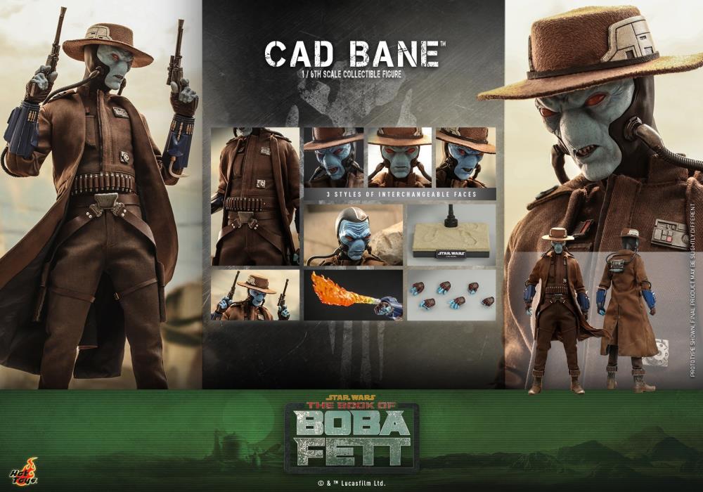 Star Wars: The Book of Boba Fett TMS079 Cad Bane 1/6th Scale Collectible Figure Gallery Image 14