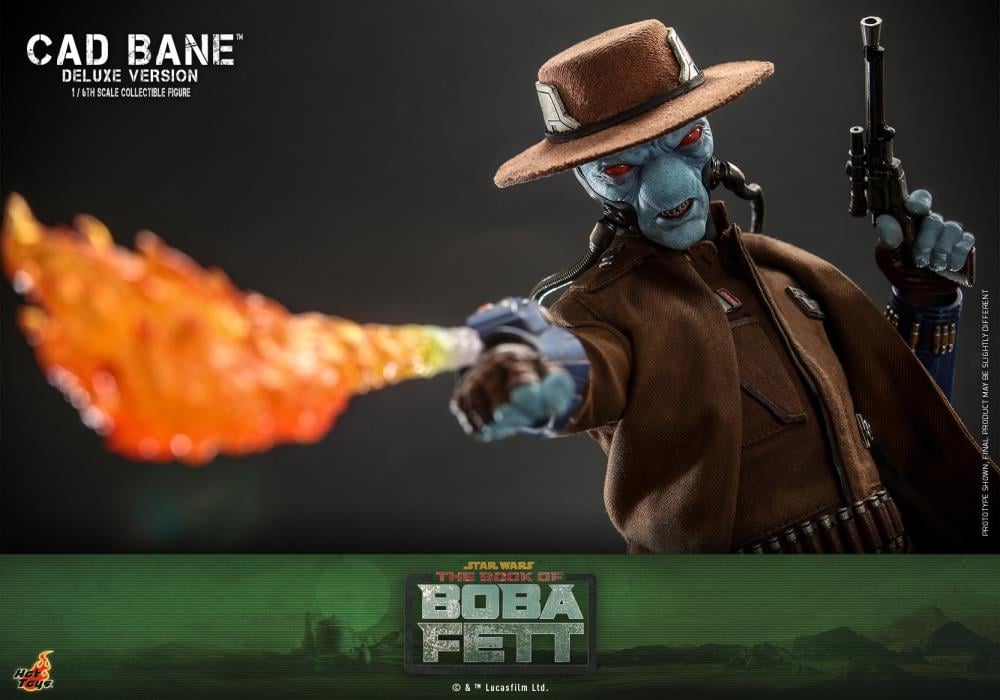 Star Wars: The Book of Boba Fett TMS080 Cad Bane Deluxe 1/6th Scale Collectible Figure Gallery Image 8