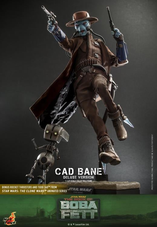 Star Wars: The Book of Boba Fett TMS080 Cad Bane Deluxe 1/6th Scale Collectible Figure Gallery Image 3