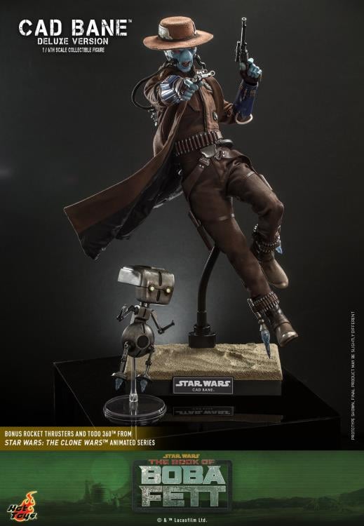 Star Wars: The Book of Boba Fett TMS080 Cad Bane Deluxe 1/6th Scale Collectible Figure Gallery Image 5